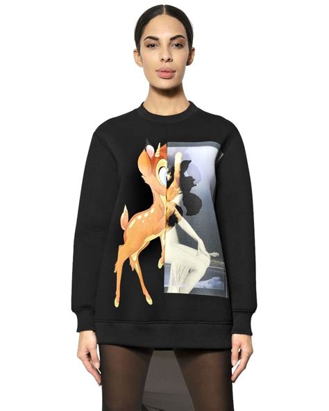 givenchy black bambi|givenchy bambi print.